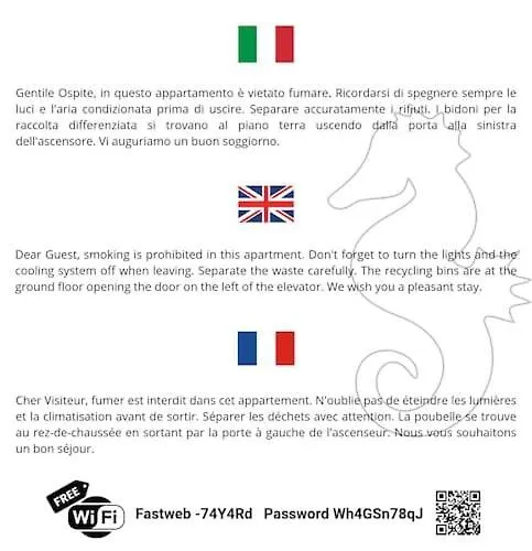 Letizia Vista Mare-wi-fi-box Auto Incluso 아파트 *